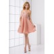 Short/Mini Chiffon Elastic Woven Satin Prom/Formal Evening Cocktail Homecoming Dresses 02021503