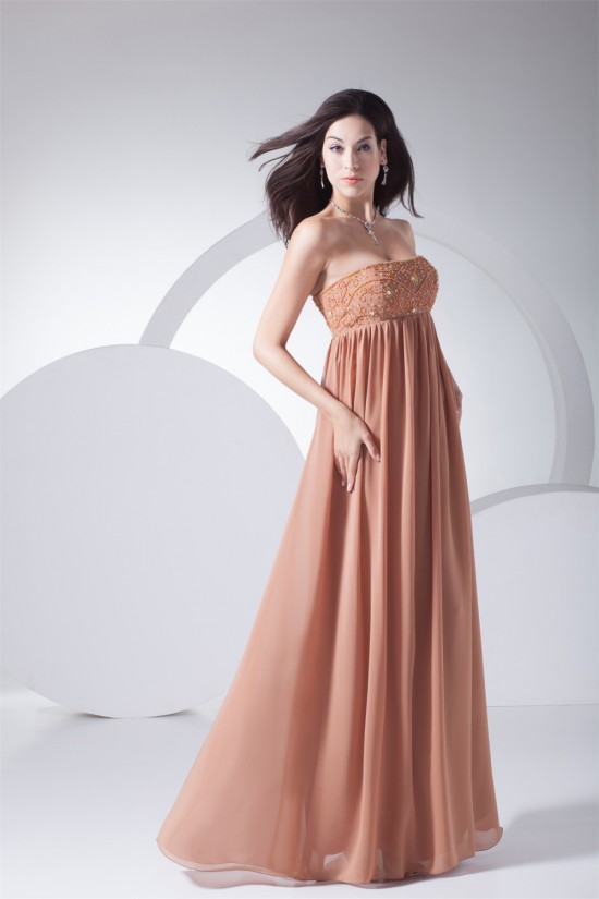 Empire Strapless Sheath/Column Floor-Length Prom/Formal Evening Maternity Dresses 02020153 Empire Strapless Sheath/Column Floor-Length Prom/Formal Evening Maternity Dresses 02020153