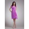 Sleeveless V-Neck Pleats Chiffon Elastic Woven Satin Prom/Formal Evening Dresses 02021537