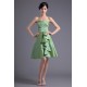 Sweetheart Cascading Ruffles A-Line Knee-Length Prom/Formal Evening Bridesmaid Dresses 02021541 Sweetheart Cascading Ruffles A-Line Knee-Length Prom/Formal Evening Bridesmaid Dresses 02021541
