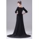 Court Train Sheath/Column Chiffon Long Black Prom/Formal Evening Dresses 02020163 Court Train Sheath/Column Chiffon Long Black Prom/Formal Evening Dresses 02020163