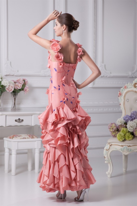 Floor-Length A-Line Cascading Ruffles Straps Prom/Formal Evening Dresses 02020172 Floor-Length A-Line Cascading Ruffles Straps Prom/Formal Evening Dresses 02020172