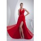 Floor-Length Beading Sleeveless Halter A-Line Long Red Prom/Formal Evening Dresses 02020185 Floor-Length Beading Sleeveless Halter A-Line Long Red Prom/Formal Evening Dresses 02020185