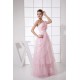 Floor-Length Sleeveless Ruffles Long Pink Prom/Formal Evening Dresses 02020196