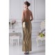 Halter Sleeveless Sheath/Column Ankle-Length Prom/Formal Evening Dresses 02020207
