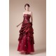 Handmade Flowers Square Taffeta Organza Prom/Formal Evening Dresses 02020208