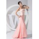 Illusion Sleeves Brush Sweep Train Mermaid/Trumpet Long Pink Prom/Formal Evening Dresses 02020212 Illusion Sleeves Brush Sweep Train Mermaid/Trumpet Long Pink Prom/Formal Evening Dresses 02020212