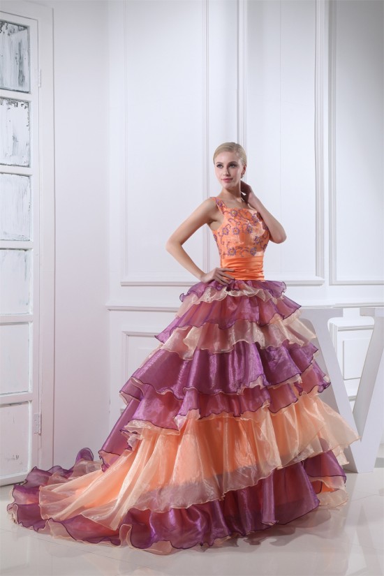 Ball Gown Beading Long Prom/Formal Evening Dresses 02020218 Ball Gown Beading Long Prom/Formal Evening Dresses 02020218