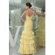 Trumpet/Mermaid One-Shoulder Beading Chiffon Long Yellow Prom/Formal Evening Dresses 02020229 Trumpet/Mermaid One-Shoulder Beading Chiffon Long Yellow Prom/Formal Evening Dresses 02020229