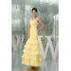 Trumpet/Mermaid One-Shoulder Beading Chiffon Long Yellow Prom/Formal Evening Dresses 02020229 Trumpet/Mermaid One-Shoulder Beading Chiffon Long Yellow Prom/Formal Evening Dresses 02020229