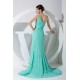Trumpet/Mermaid One-Shoulder Beading Puddle Train Sleeveless Prom/Formal Evening Dresses 02020231