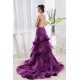 Puddle Train Beading A-Line Straps Satin Prom/Formal Evening Dresses 02020245 Puddle Train Beading A-Line Straps Satin Prom/Formal Evening Dresses 02020245