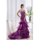 Puddle Train Beading A-Line Straps Satin Prom/Formal Evening Dresses 02020245 Puddle Train Beading A-Line Straps Satin Prom/Formal Evening Dresses 02020245