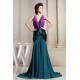 Puddle Train Ruffles Chiffon Silk like Satin Prom/Formal Evening Dresses 02020246 Puddle Train Ruffles Chiffon Silk like Satin Prom/Formal Evening Dresses 02020246