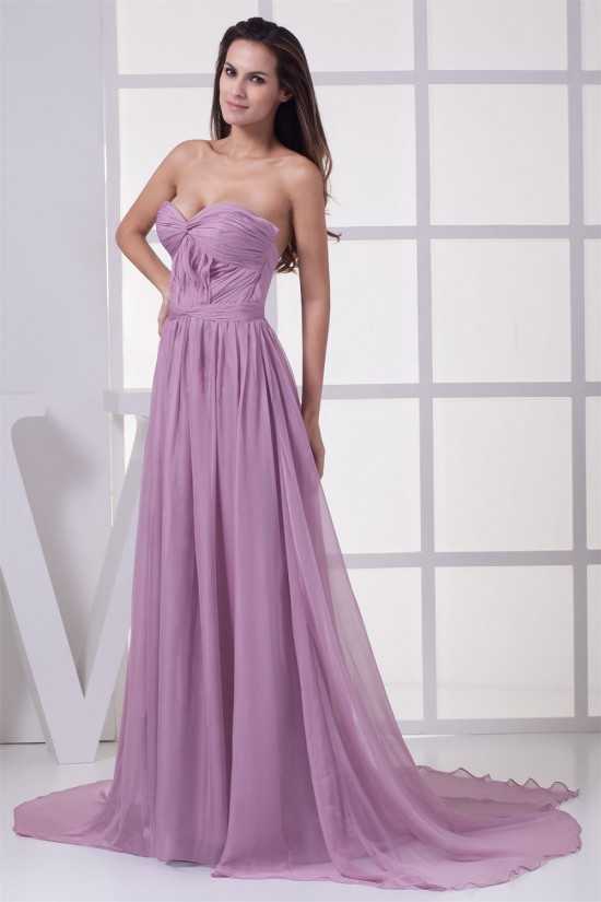A-Line Ruffles Chiffon Long Prom/Formal Evening Dresses 02020255 A-Line Ruffles Chiffon Long Prom/Formal Evening Dresses 02020255