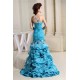 Trumpet/Mermaid Ruffles One-Shoulder Prom/Formal Evening Dresses 02020257 Trumpet/Mermaid Ruffles One-Shoulder Prom/Formal Evening Dresses 02020257