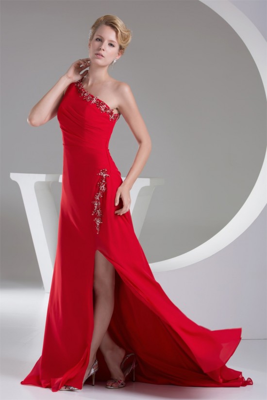 A-Line Beaded Appliques Long Red Prom Evening Formal Bridesmaid Dresses 02020266 A-Line Beaded Appliques Long Red Prom Evening Formal Bridesmaid Dresses 02020266