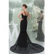 Elegant Trumpet/Mermaid Long Black Lace Brush Sweep Train Prom/Formal Evening Dresses 02020271 Elegant Trumpet/Mermaid Long Black Lace Brush Sweep Train Prom/Formal Evening Dresses 02020271