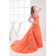 A-Line Halter Pick Ups Court Train Long Prom/Formal Evening Dresses 02020278 A-Line Halter Pick Ups Court Train Long Prom/Formal Evening Dresses 02020278