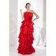 Satin Taffeta Brush Sweep Train Strapless Long Red Prom/Formal Evening Dresses 02020280 Satin Taffeta Brush Sweep Train Strapless Long Red Prom/Formal Evening Dresses 02020280