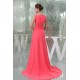 Scoop Chiffon Brush Sweep Train Long Prom/Formal Evening Dresses 02020282 Scoop Chiffon Brush Sweep Train Long Prom/Formal Evening Dresses 02020282