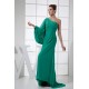 Sheath/Column Floor-Length Long Sleeves Prom/Formal Evening Dresses 02020295