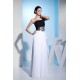 Sheath/Column One-Shoulder Black White Floor-Length Evening Formal Bridesmaid Dresses 02020298 Sheath/Column One-Shoulder Black White Floor-Length Evening Formal Bridesmaid Dresses 02020298