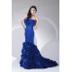 Long Blue Strapless Ruffles Prom/Formal Evening Dresses 02020300 Long Blue Strapless Ruffles Prom/Formal Evening Dresses 02020300