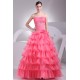 Ball Gown Organza Floor-Length Prom/Formal Evening Dresses 02020301