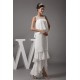 Sheath/Column Sleeveless Scoop Chiffon Long Prom/Formal Evening Dresses 02020305