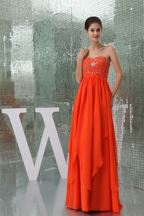 Beading A-Line Soft Sweetheart Chiffon Prom/Formal Evening Dresses 02020306 Beading A-Line Soft Sweetheart Chiffon Prom/Formal Evening Dresses 02020306
