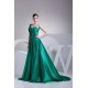 Silk like Satin A-Line One-Shoulder Ruched Prom/Formal Evening Dresses 02020311 Silk like Satin A-Line One-Shoulder Ruched Prom/Formal Evening Dresses 02020311