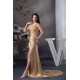 Silk like Satin Beading Sleeveless One-Shoulder Prom/Formal Evening Dresses 02020314 Silk like Satin Beading Sleeveless One-Shoulder Prom/Formal Evening Dresses 02020314