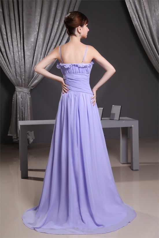 A-Line Spaghetti Strap Long Chifffon Prom/Formal Evening Bridesmaid Dresses 02020345 A-Line Spaghetti Strap Long Chifffon Prom/Formal Evening Bridesmaid Dresses 02020345