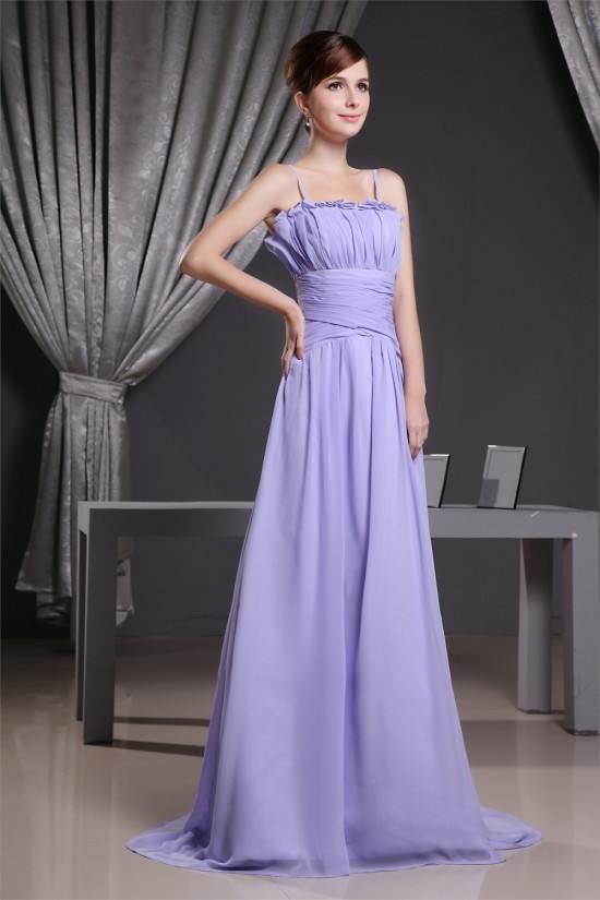 A-Line Spaghetti Strap Long Chifffon Prom/Formal Evening Bridesmaid Dresses 02020345 A-Line Spaghetti Strap Long Chifffon Prom/Formal Evening Bridesmaid Dresses 02020345