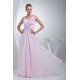 A-Line Sleeveless Chiffon Beading Long Pink Prom/Formal Evening Bridesmaid Dresses 02020350 A-Line Sleeveless Chiffon Beading Long Pink Prom/Formal Evening Bridesmaid Dresses 02020350