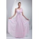 A-Line Sleeveless Chiffon Beading Long Pink Prom/Formal Evening Bridesmaid Dresses 02020350 A-Line Sleeveless Chiffon Beading Long Pink Prom/Formal Evening Bridesmaid Dresses 02020350