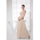 One-Shoulder Chiffon Brush Sweep Train Prom/Formal Evening Dresses 02020352