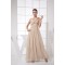 One-Shoulder Chiffon Brush Sweep Train Prom/Formal Evening Dresses 02020352