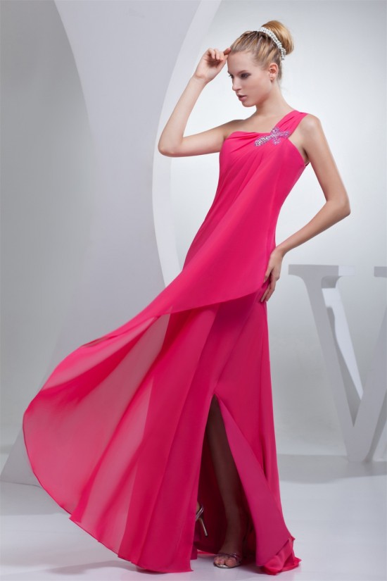 Sheath/Column Beaded Floor-Length One-Shoulder Prom/Formal Evening Dresses 02020362 Sheath/Column Beaded Floor-Length One-Shoulder Prom/Formal Evening Dresses 02020362