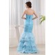 Trumpet/Mermaid Sweetheart Floor-Length Beading Long Blue Prom/Formal Evening Dresses 02020368
