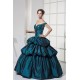 Ball Gown Sleeveless Off-the-Shoulder Beaded Appliques Long Prom/Formal Evening Dresses 02020378