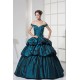 Ball Gown Sleeveless Off-the-Shoulder Beaded Appliques Long Prom/Formal Evening Dresses 02020378