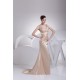 Trumpet/Mermaid Silk like Satin Brush Sweep Train Beaded Prom/Formal Evening Dresses 02020382 Trumpet/Mermaid Silk like Satin Brush Sweep Train Beaded Prom/Formal Evening Dresses 02020382