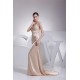 Trumpet/Mermaid Silk like Satin Brush Sweep Train Beaded Prom/Formal Evening Dresses 02020382 Trumpet/Mermaid Silk like Satin Brush Sweep Train Beaded Prom/Formal Evening Dresses 02020382