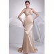 Trumpet/Mermaid Silk like Satin Brush Sweep Train Beaded Prom/Formal Evening Dresses 02020382 Trumpet/Mermaid Silk like Satin Brush Sweep Train Beaded Prom/Formal Evening Dresses 02020382