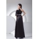 Sleeveless Silk like Satin One-Shoulder Long Black Prom/Formal Evening Dresses 02020383 Sleeveless Silk like Satin One-Shoulder Long Black Prom/Formal Evening Dresses 02020383