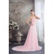 A-Line Sweetheart Beaded Long Pink Chiffon Prom/Formal Evening Dresses 02020387 A-Line Sweetheart Beaded Long Pink Chiffon Prom/Formal Evening Dresses 02020387