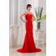 Mermaid/Trumpet Spaghetti Straps Sleeveless Long Red Prom/Formal Evening Dresses 02020396 Mermaid/Trumpet Spaghetti Straps Sleeveless Long Red Prom/Formal Evening Dresses 02020396