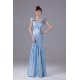 Mermaid/Trumpet Square Silk like Satin Long Prom Evening Formal Dresses 02020399 Mermaid/Trumpet Square Silk like Satin Long Prom Evening Formal Dresses 02020399